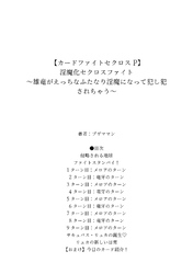 カードファイトセクロスP・淫魔化セクロスファイト～雄竜がえっちなふたなり淫魔になって犯し犯されちゃう～